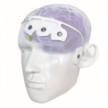 Disposable Non-invasive EEG Sensor Forehead Paste with 4 Electrodes